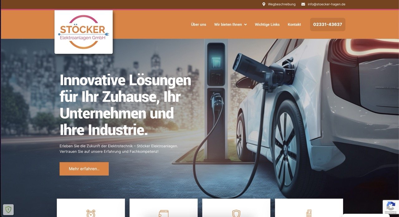 Kunde: Stoecker-hagen.de, Website professionell erstellen lassen