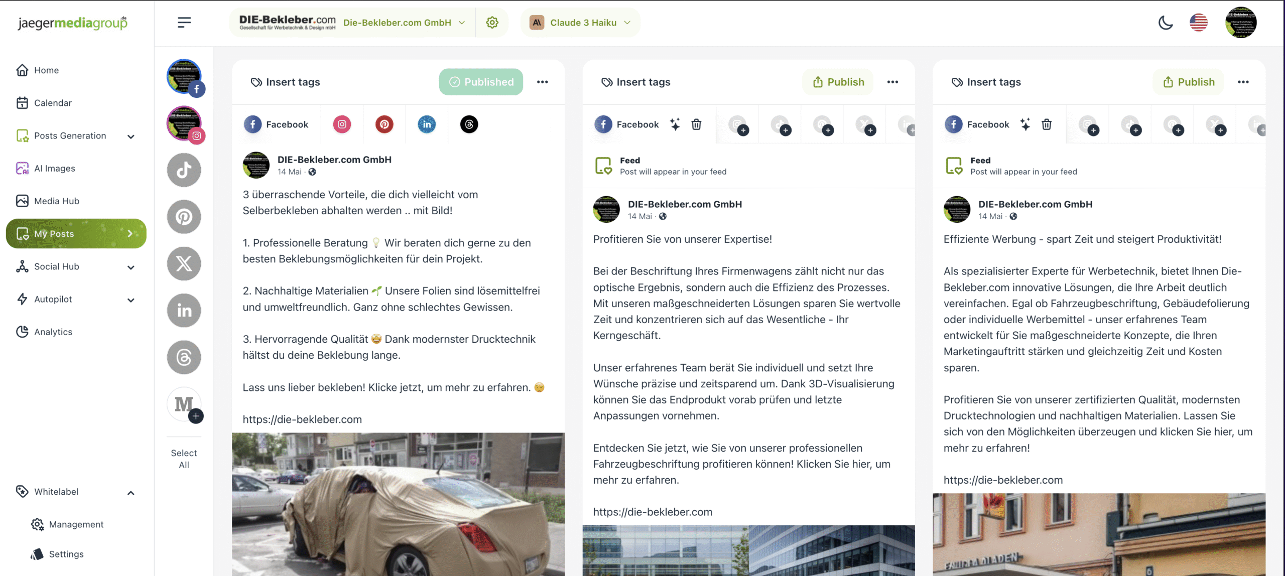 Social Media für alle - Social@ALL 1 Social Media auf Automation mit Social@ALL