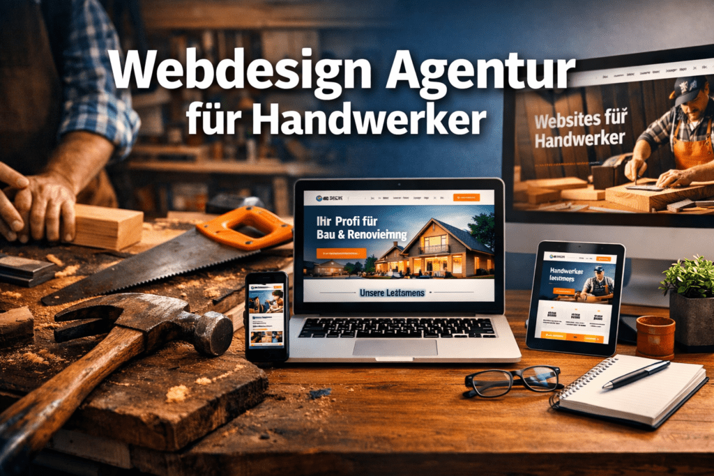 Webdesign Agentur für Handwerker