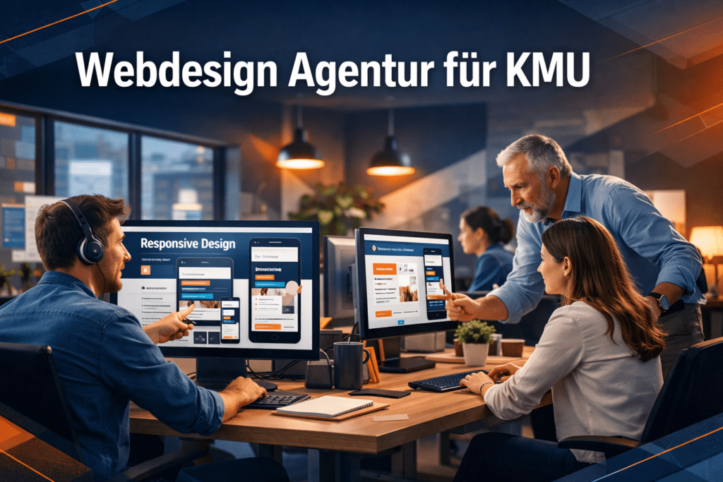 Webdesign Agentur für KMU