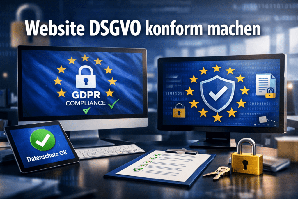 Website DSGVO konform machen