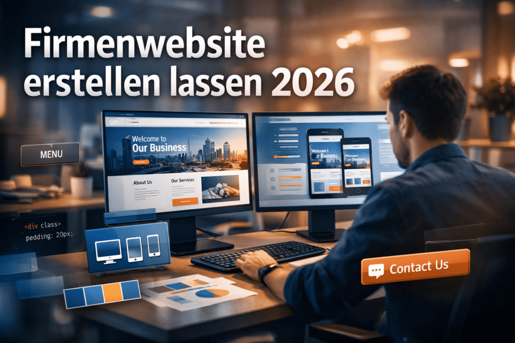 Firmenwebsite erstellen lassen