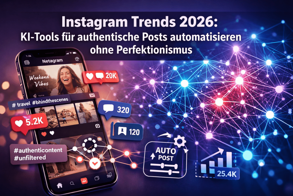 Instagram Trends 2026: KI-Tools für authentische Posts automatisieren ohne Perfektionismus