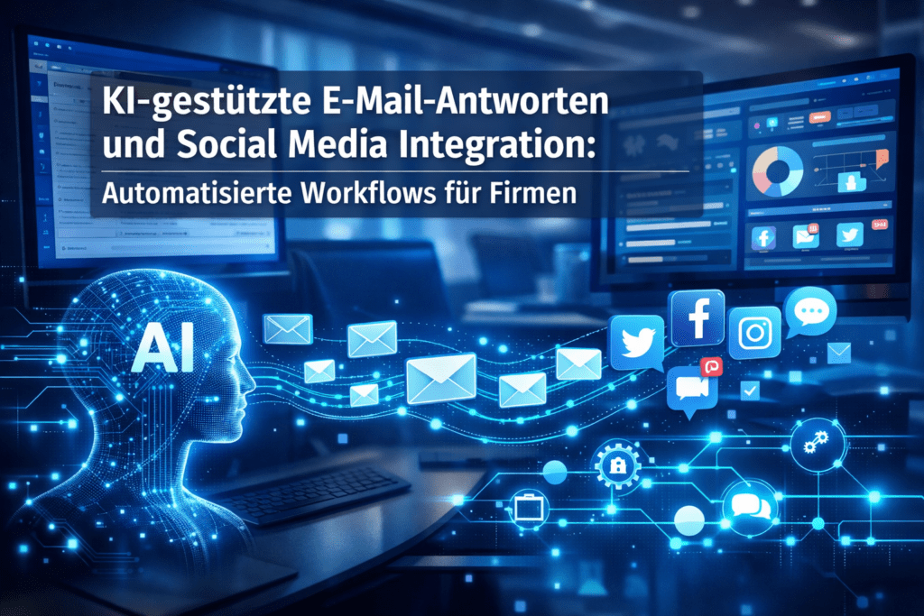 KI-gestützte E-Mail-Antworten und Social Media Integration: Automatisierte Workflows für Firmen - Webagentur, SEO Agentur, digitale Projekte 154 KI-gestützte E-Mail-Antworten und Social Media Integration: Automatisierte Workflows für Firmen