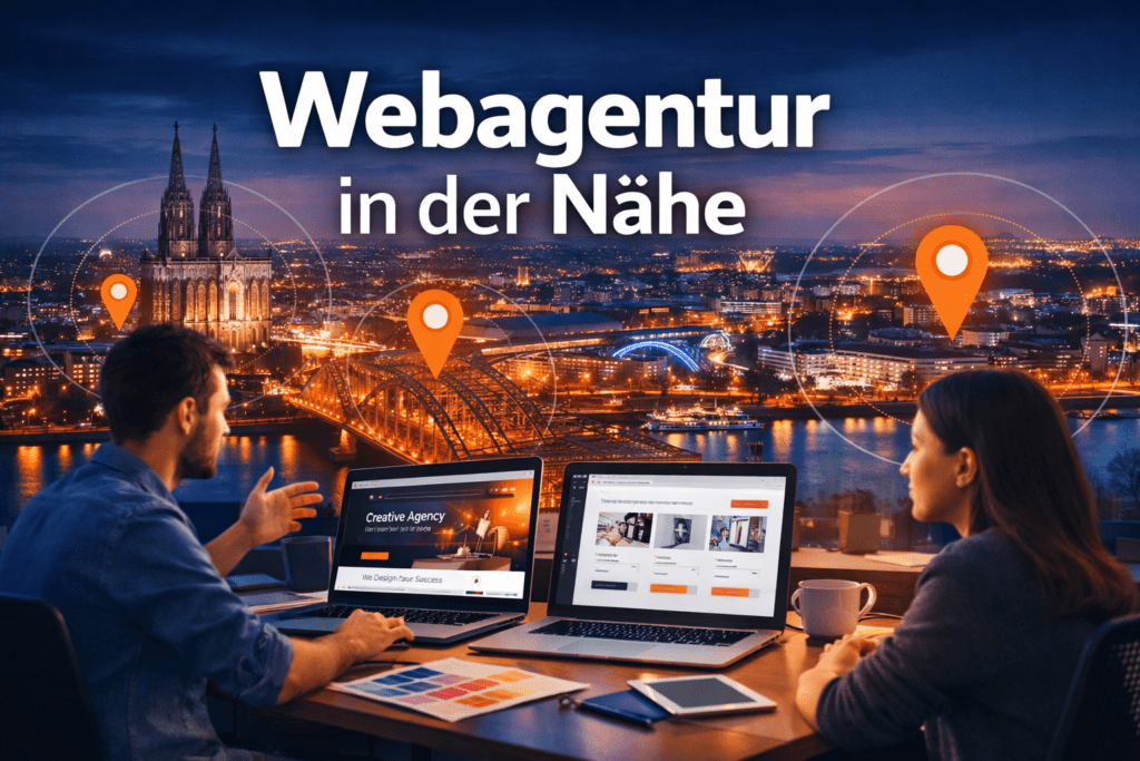 Webagentur in der Nähe