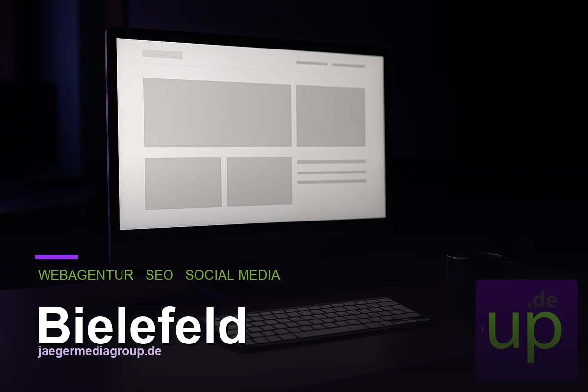 Webagentur, SEO und Social Media f&uuml;r Unternehmen in Bielefeld - jaegermediagroup.de