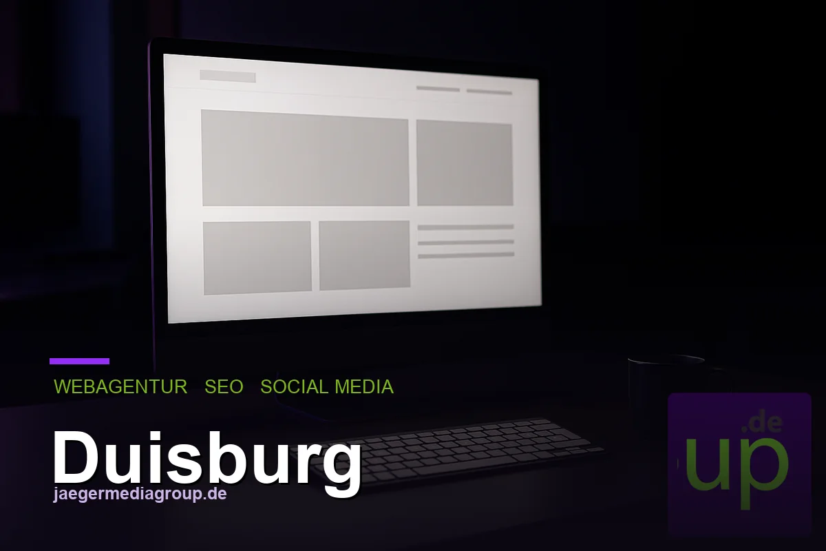 Webagentur, SEO und Social Media f&uuml;r Unternehmen in Duisburg - jaegermediagroup.de