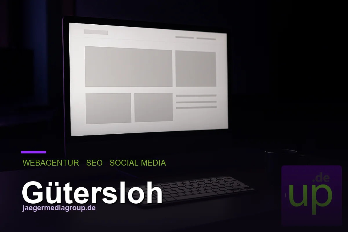 Webagentur, SEO und Social Media f&uuml;r Unternehmen in G&uuml;tersloh - jaegermediagroup.de