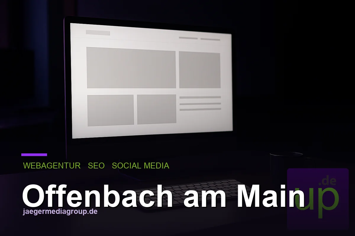 Webagentur, SEO und Social Media f&uuml;r Unternehmen in Offenbach am Main - jaegermediagroup.de