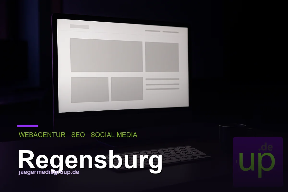 Webagentur, SEO und Social Media f&uuml;r Unternehmen in Regensburg - jaegermediagroup.de